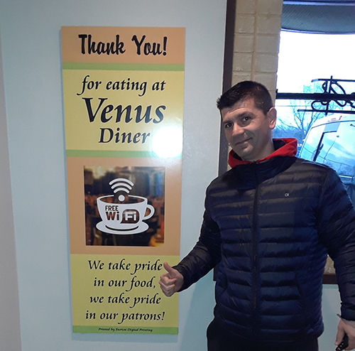 Venus Coney Island Wall Sign